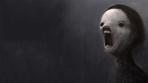 Wallpaper : scary face, depressing, dark, teeth, screaming 1920x1080 - joza - 1338789 - HD ...