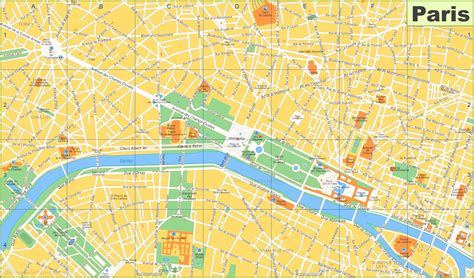 Paris tourist map - Ontheworldmap.com