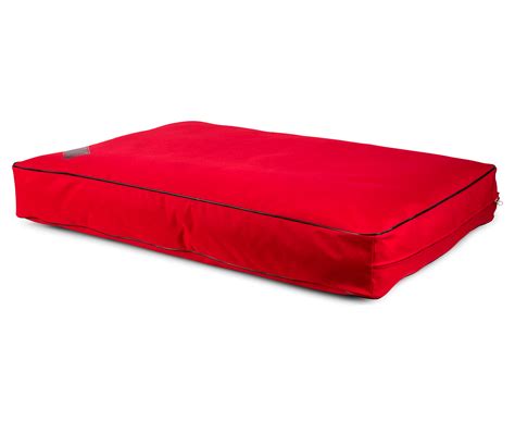 KONG 95x65cm Large Rectangle Dog Bed - Red | Scoopon Shopping