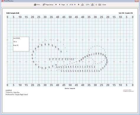 Marching Band Drill Charts Pdf - fibertree