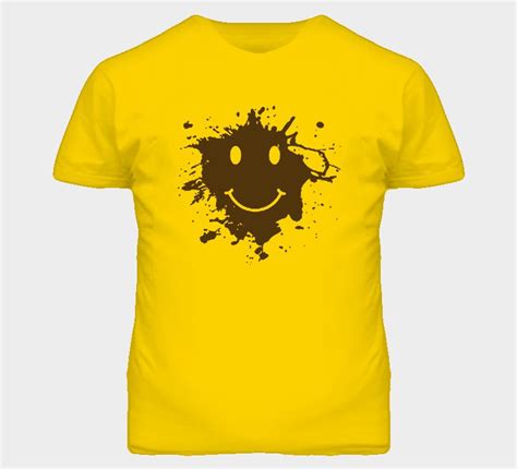 Forrest Gump Mud Smiley Face Running Movie T Shirt | Drnovelty