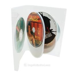 Clear Multi-Disc DVD Cases