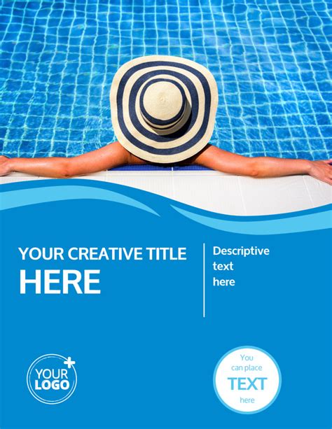 Pool Cleaning Flyer Template | MyCreativeShop