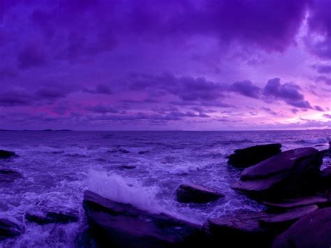 Purple Sunset | Purple Sunset | Wallpapers Stocks | Purple sunset, Dark ...