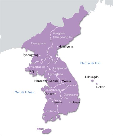 Map Of Joseon Korea