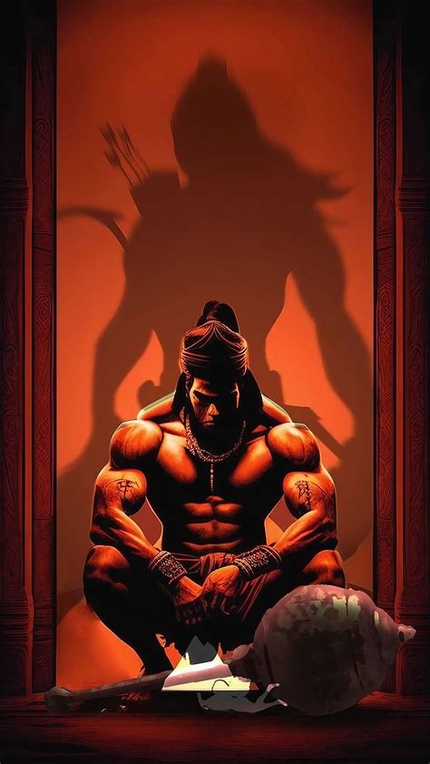 Animation Bodybuilder Hanuman Hd Wallpaper - Infoupdate.org