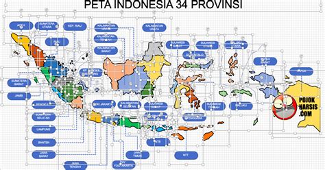 Peta Indonesia 34 Provinsi – newstempo