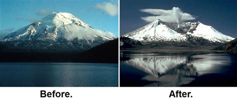 Mt. Saint Helens before 1980 eruption - USGS [848 × 652] | Rebrn.com