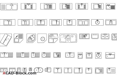 Corner Kitchen Sink Cad Block | Wow Blog