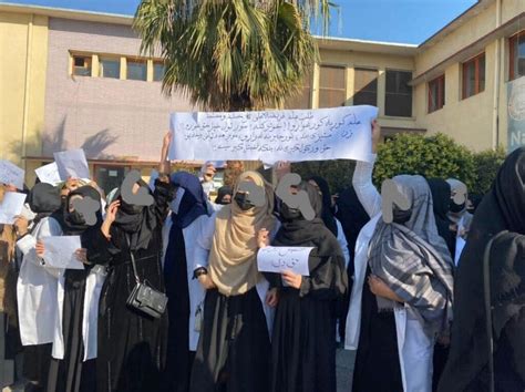 Nangarhar University female medical students stage protest – Pajhwok Afghan News