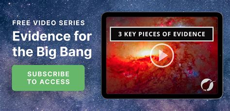 Big Bang Theory Evidence: Free Video Series