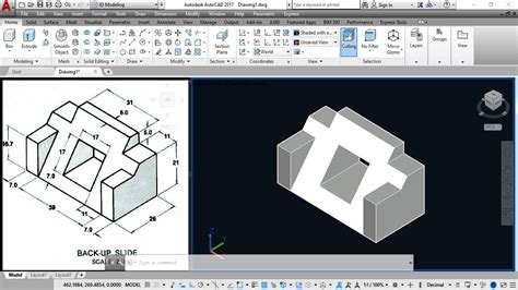 AutoCAD 3D Practice Exercise 67 | Mechanical Exercise 67 | Autocad 3D Example Tutorial 67 | 3D ...