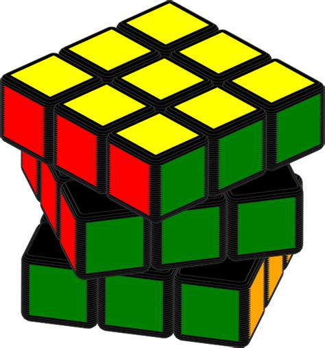 Animated Rubik's Cube - Openclipart