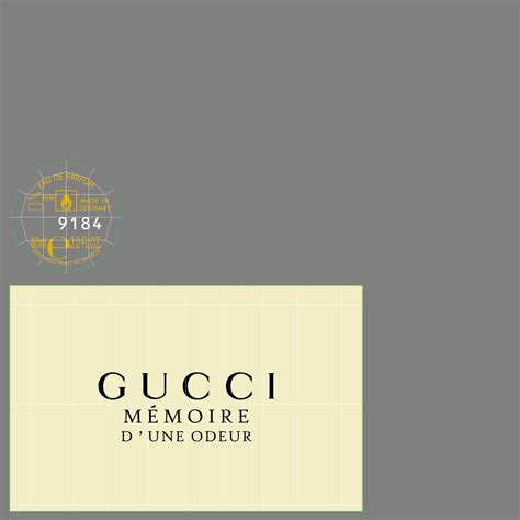 Gucci Memoire Perfume With Box 3D Model - TurboSquid 1727989