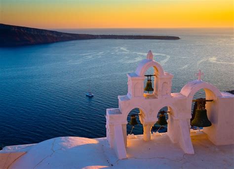 Santorini Sunset Greece Wallpapers - Top Free Santorini Sunset Greece Backgrounds - WallpaperAccess