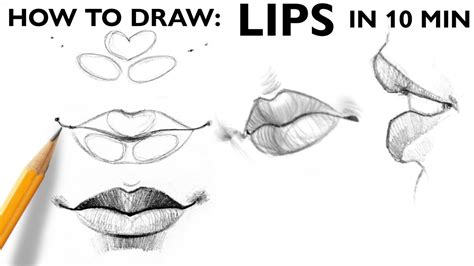 How To Draw Lips From Any Angle | Lipstutorial.org