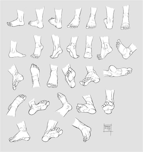 Sketchdump October 2016 [Feet] by DamaiMikaz | Feet drawing, Human drawing, Hand drawing reference