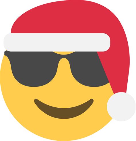 Discord Christmas Sunglasses Emoji by diyyoWhite on DeviantArt