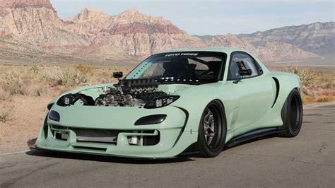 Crazy Mazda RX-7 Receives V12 Engine Swap From Pagani Zonda in 2023 | Engine swap, Mazda rx7, Mazda