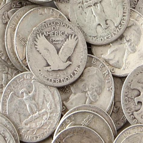 800 Circulated Pre-1965 90% Silver Quarters (Lot 91 - Rare, Collectible ...