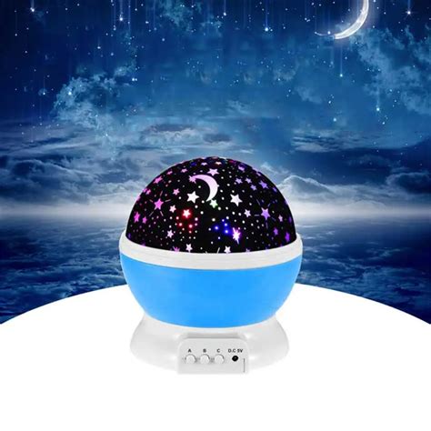 2017 Romantic Rotating Spin Night Light Projector Children Kids Baby ...