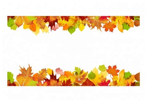 Fall Border Clipart - 61 cliparts