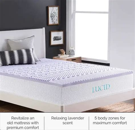 Lucid Mattress Topper Reviews [2022] - Updated Models Compared