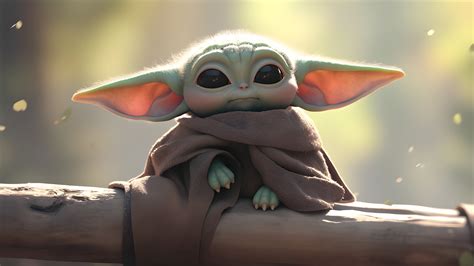 Baby Yoda Star Wars Desktop Wallpaper - Baby Yoda Wallpaper 4K