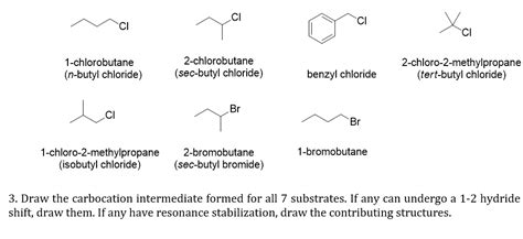 SOLVED: 1-chlorobutane (n-butyl chloride) 2-chlorobutane (sec-butyl ...