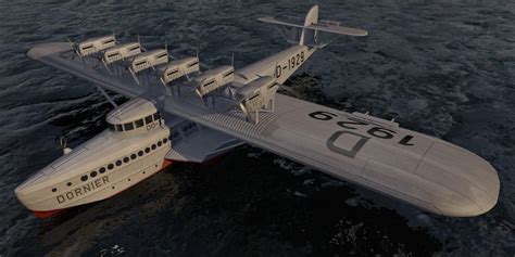 Dornier Do-X 3D Model by ChipBassChaos