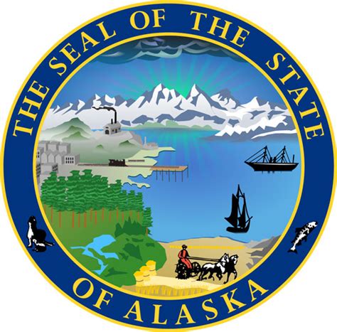 Alaska State Clipart - seal-of-the-state-of-Alaska-clipart-image-3421 - Classroom Clipart