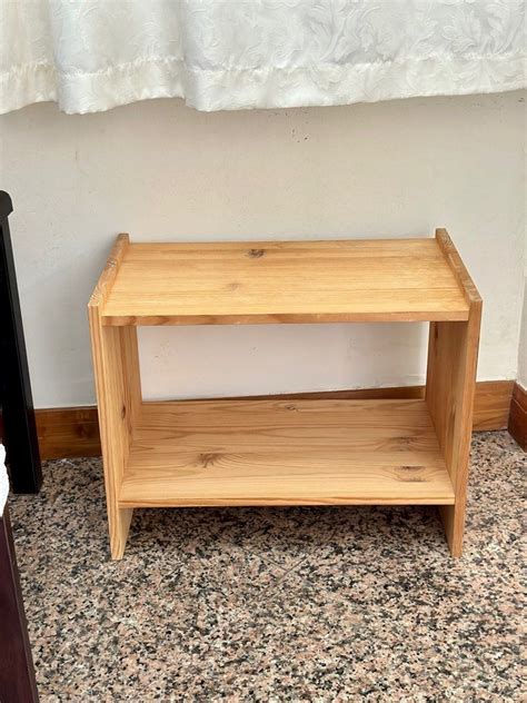 Ikea Wooden Shoe Rack, Furniture & Home Living, Furniture, Shelves, Cabinets & Racks on Carousell