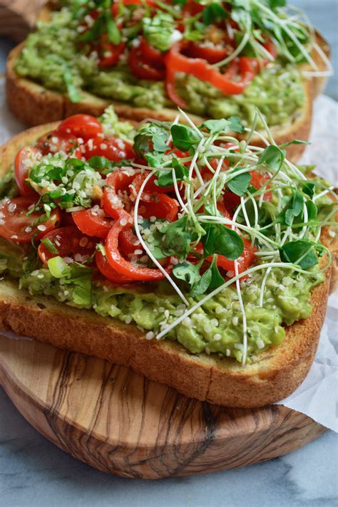 Avocado Toast - My Vegetarian Roots