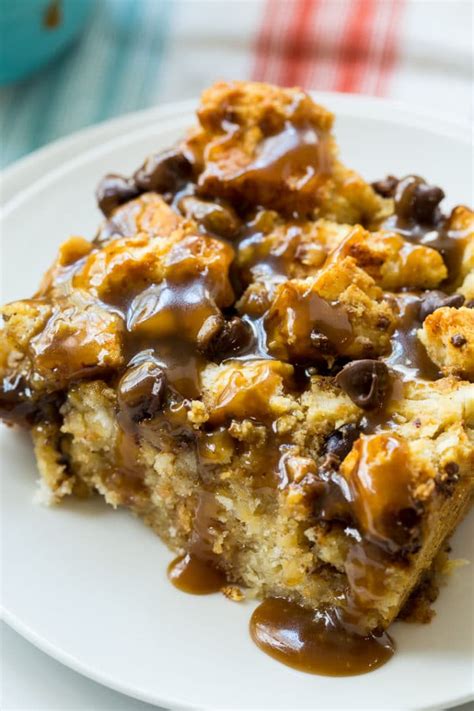 Toffee Biscuit Bread Pudding - Spicy Southern Kitchen