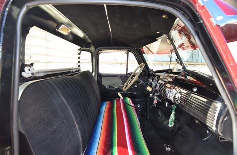 1951-chevrolet-3100-truck-interior-by-extreme-upholstery - Lowrider