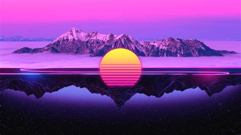 90s Wallpaper Sunset 4k