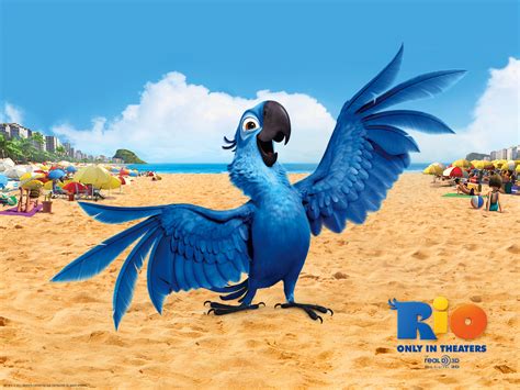 blu_wallpaper_full_03 - BLU (from the computer-animated film, Rio) Wallpaper (22833365) - Fanpop