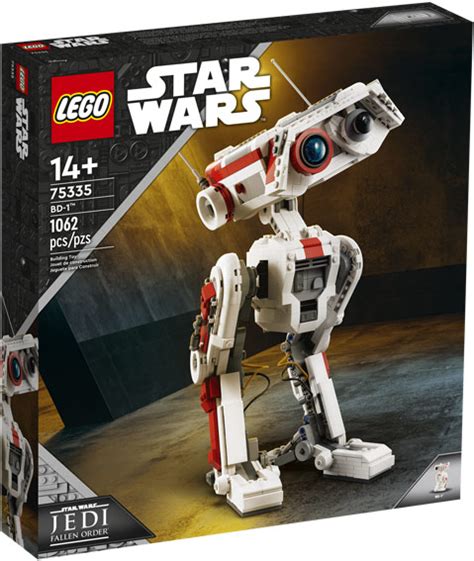 Lego Star Wars 75335 robot droide BD-1