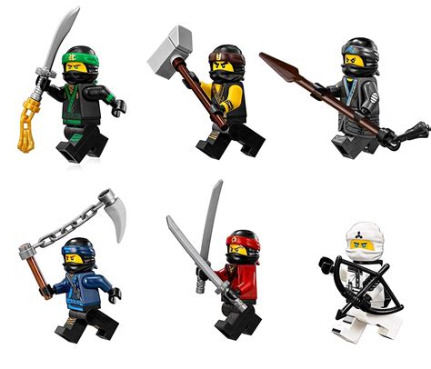 Buy The LEGO Ninjago Movie Minifigure Combo Pack - Lloyd, Cole, Kai ...