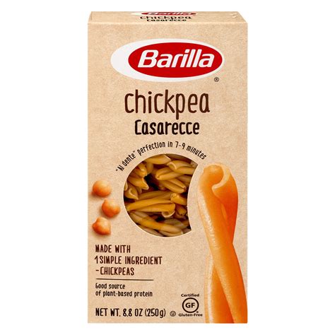 Barilla® Gluten Free Chickpea Casarecce Pasta, 8.8 oz - Walmart.com - Walmart.com