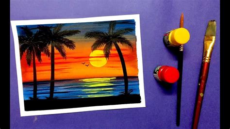 Poster Colour Scenery Painting Tutorial for BeginnersIn this painting tutorial, I will show you ...