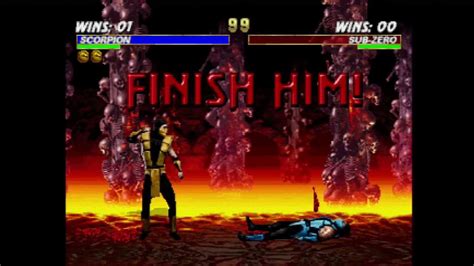 Mortal Kombat Trilogy - All SCORPION Fatalities - YouTube