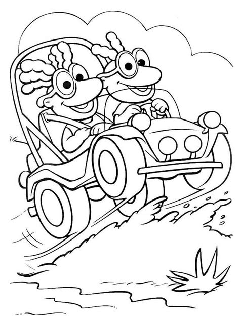 Baby Kermit Coloring Pages