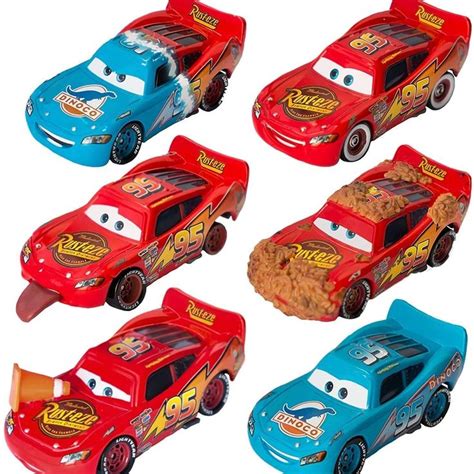 Disney/Pixar Cars Lightning McQueen Diecast Memorable Moments Collection (6 Pack) | Wish | Cars ...