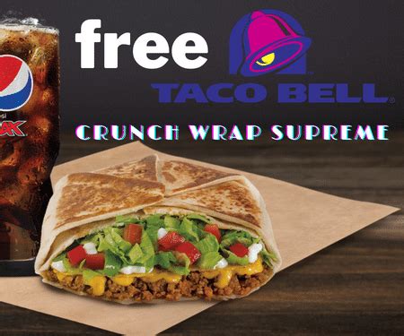 You Can Get A FREE Crunchwrap Supreme From Taco Bell