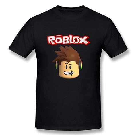 Sanguolun S Classic T Shirt Roblox Character Head Video Game Graphic ...