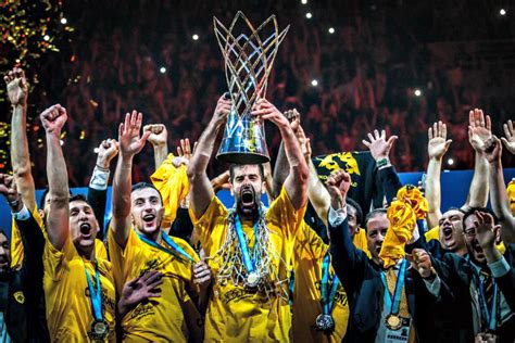 AEK Athens Wins 2018 Champions League - Court Side Newspaper