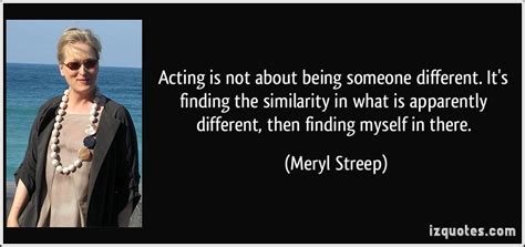 Meryl Streep On Acting Quotes. QuotesGram