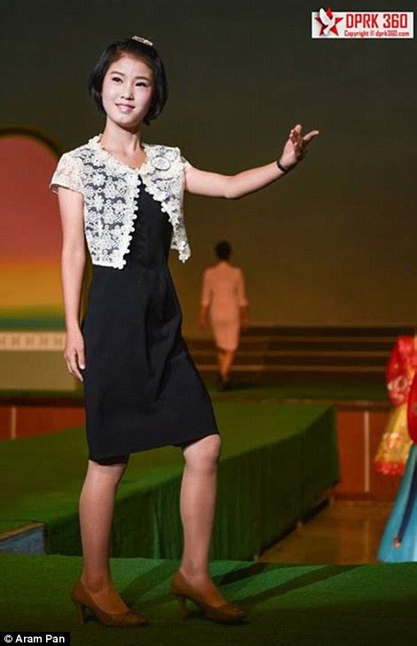 Inside the North Korean fashion show which features clothing from the 1960s | Daily Mail Online