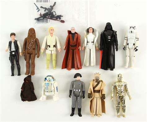 Lot Detail - 1977 Kenner Star Wars First 12 Loose Action Figures